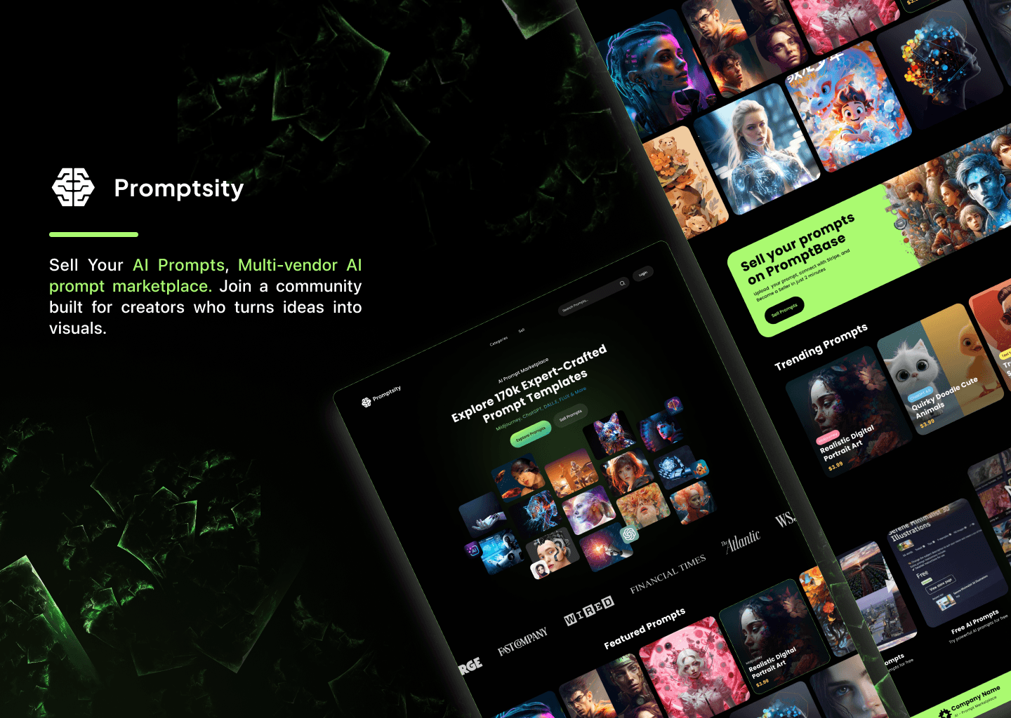 Prompsity - AI Prompt Marketplace