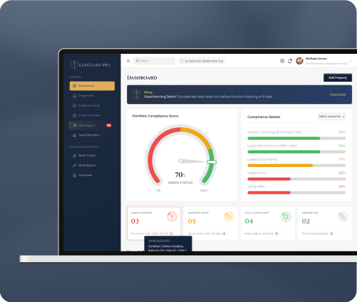 LexGuard Pro Mockup